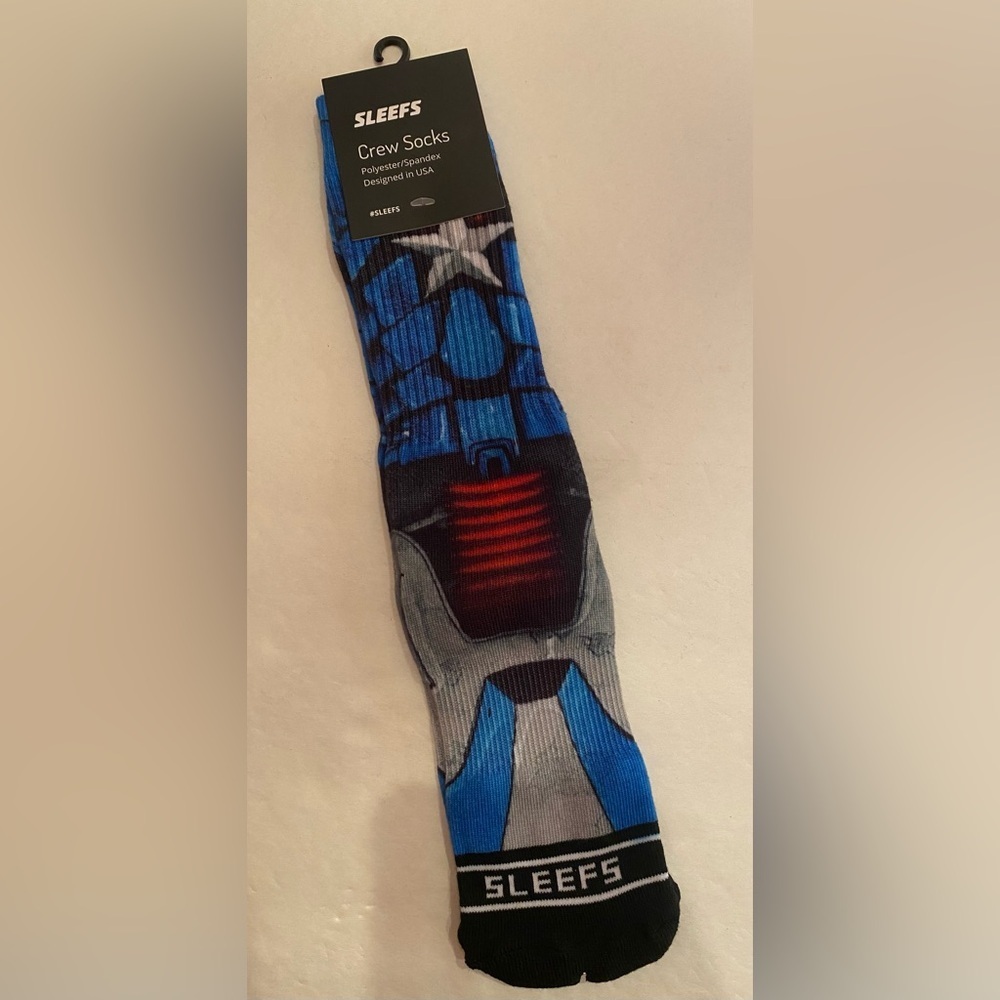 Sleefs Biomerica‎ Soft Crew Socks Fits Size 9-12